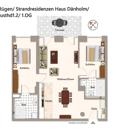Apartment Strandresidenzen Binz-prora Strandresidenzen Binz-prora D1 2 Binz